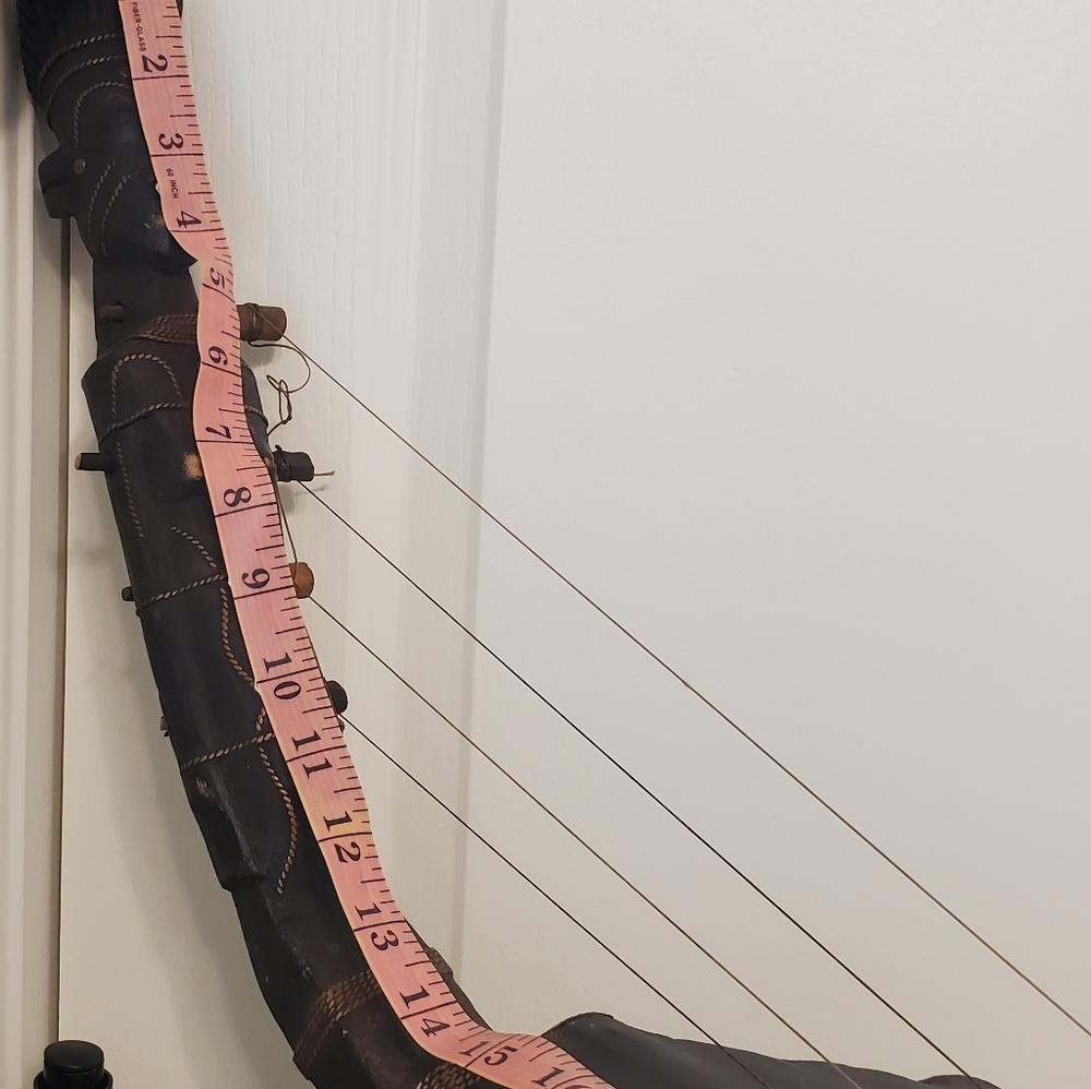 Handcrafted African Harp String Instrument - Picture 9 of 15